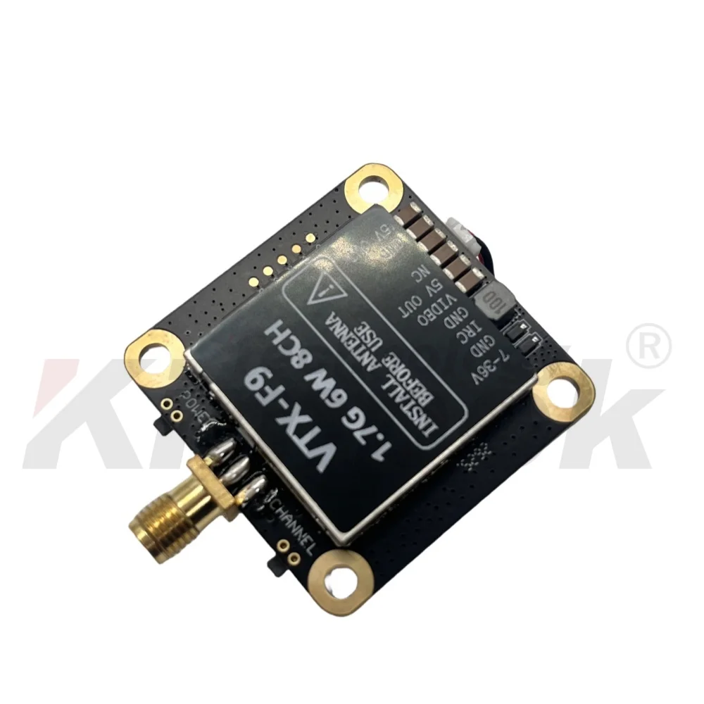 1.7G 6W Ultra-Powerful Drone Simulation Wireless Video Transmission Transmitter Enjoy the Ultimate FPV Experience