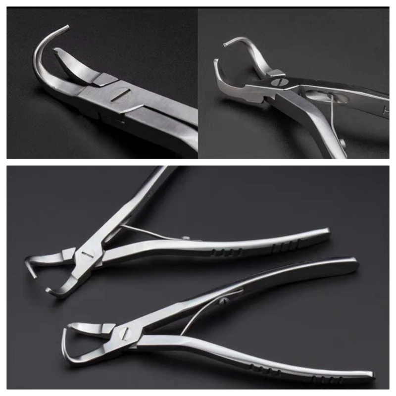 

2Pc High Quality Dental Crown Extractor Plier Teeth Extraction Plier Forcep Crown Remover Extractor Forceps Dental Surgical Tool