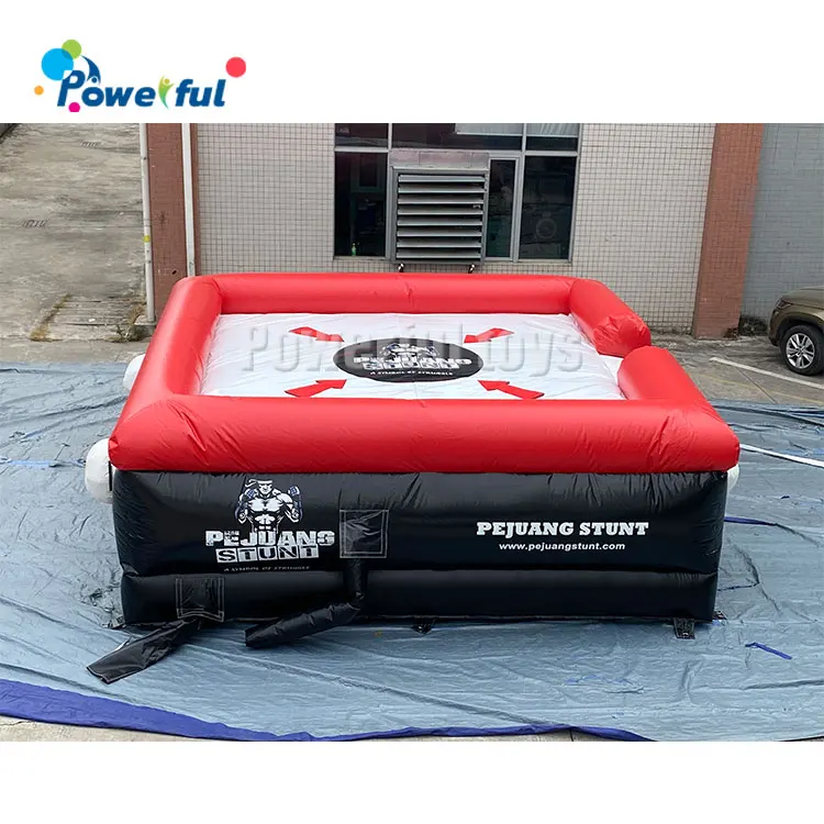 Freefall Skiing Flat air Bag Landing Snowboarding Jump airbag Inflatable Stunt Jump airbag for Athletic Training