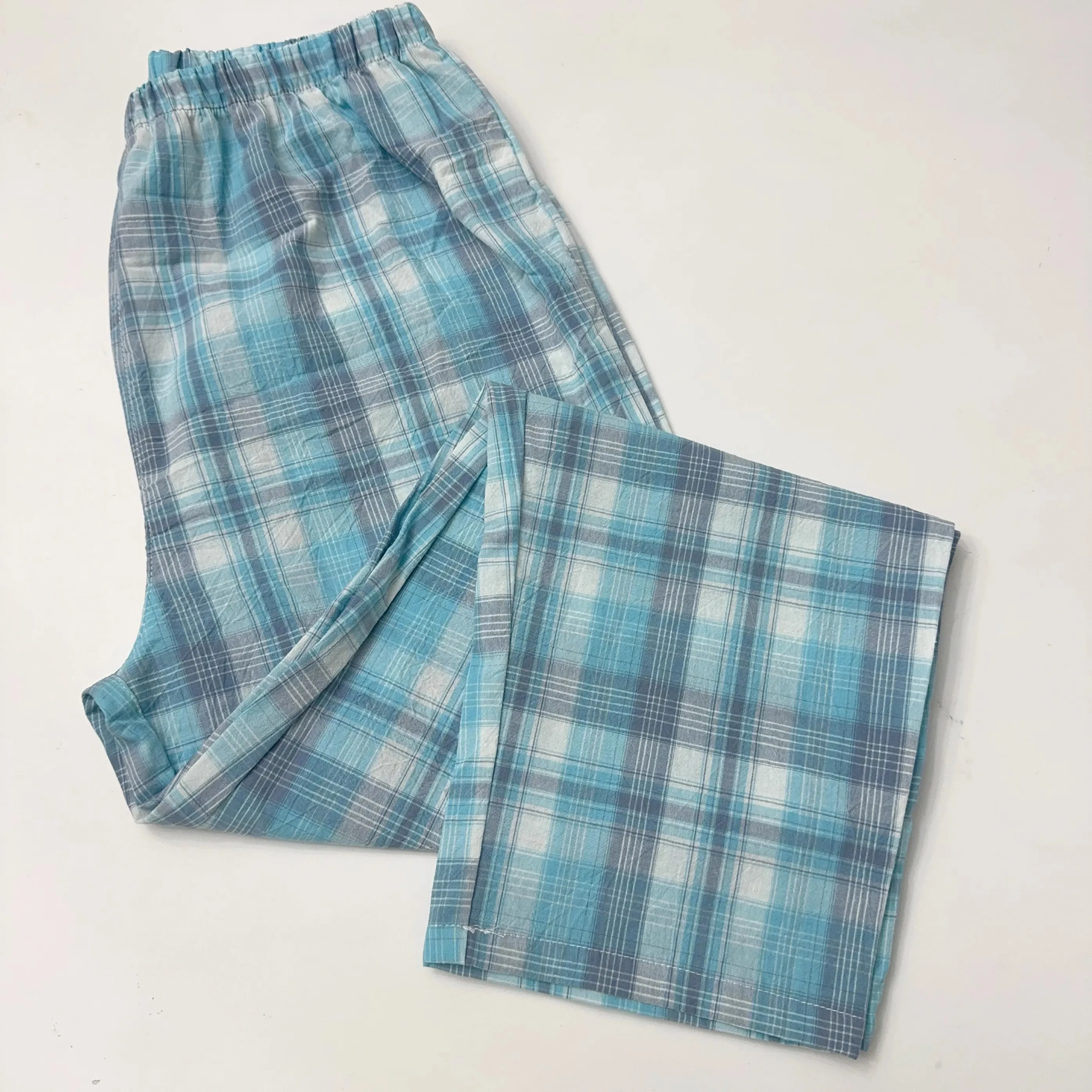 Women's Pajamas Pants Male Trousers Cotton Streak Thin Can Be Worn Outside Sleeping Bottoms