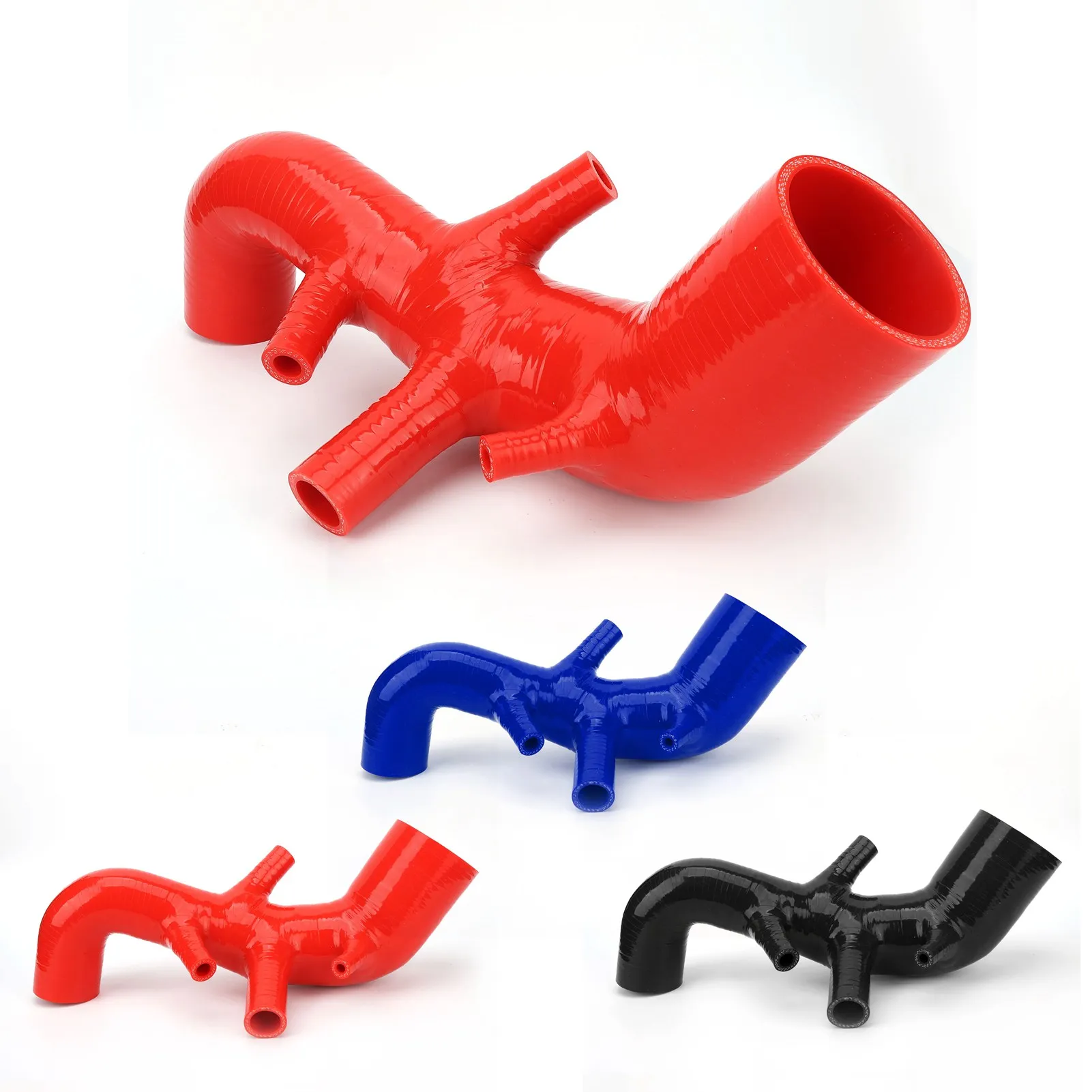 أنبوب خرطوم السحب من السيليكون زيادة تدفق الهواء لمحرك سيات ليون كوبرا R 1.8T AMK BAM لأودي TT 8N 1.8T BAM 1998-2005 #2