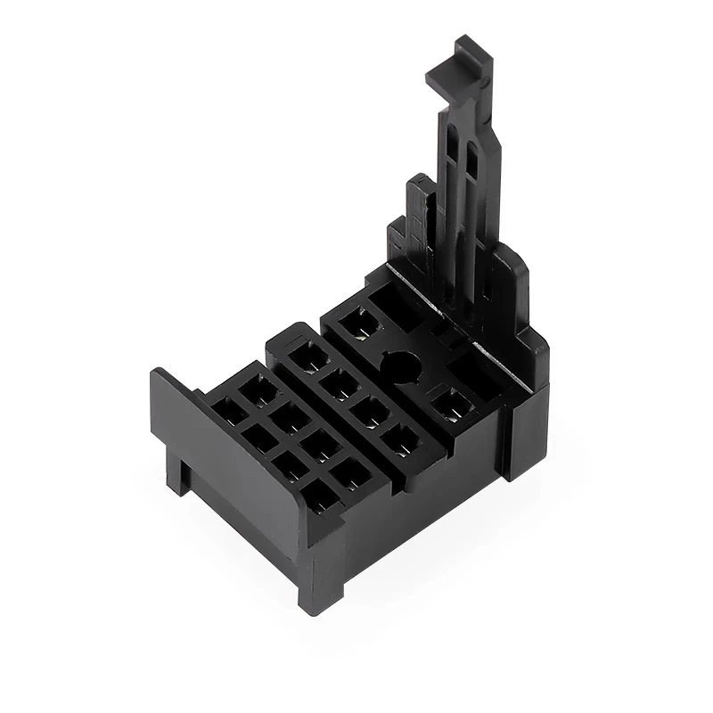 ENMG PY14-02Y 14-Pin Relay Socket Base, PCB Solder Terminal Electromagnetic Relay Holder, Compatible with G2R Type Relays for In