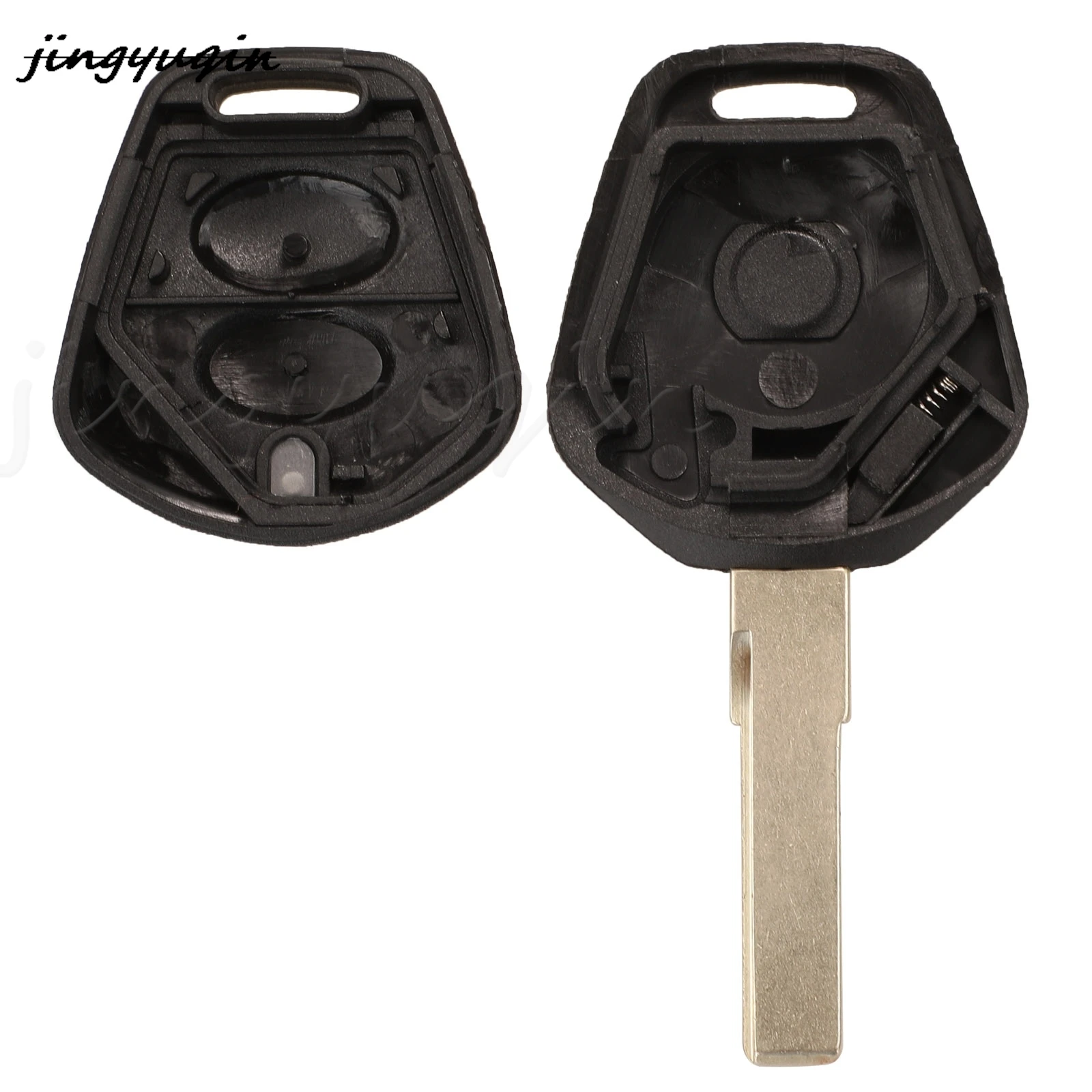 Jingyuqin 2/3 przyciski pilot samochodowy brelok do klucza Case Shell zamiennik dla Porsche 911 996 Boxster S 986 2001-2004