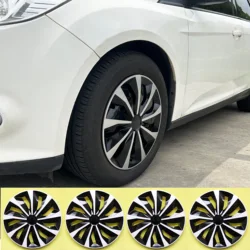 4PCS Hub Caps for 16-Inch Iron Wheels of Cars, Made of PP Plastic, Decorating Car Wheel Appearance
