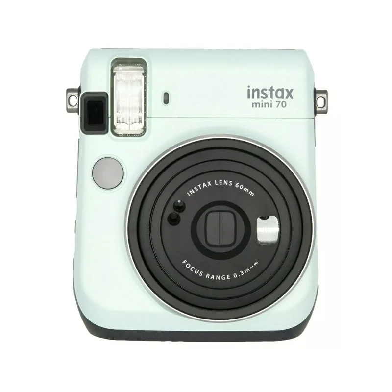 Fujifilm instant  Mini 70 instant Camera 70N Retro Camera Instant Photo Black Color + 10 Sheets Of Photo Paper