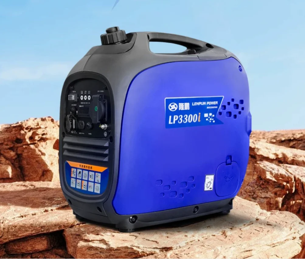 Gasoline generator 220V small household silent frequency conversion outdoor camping high-power micro portable