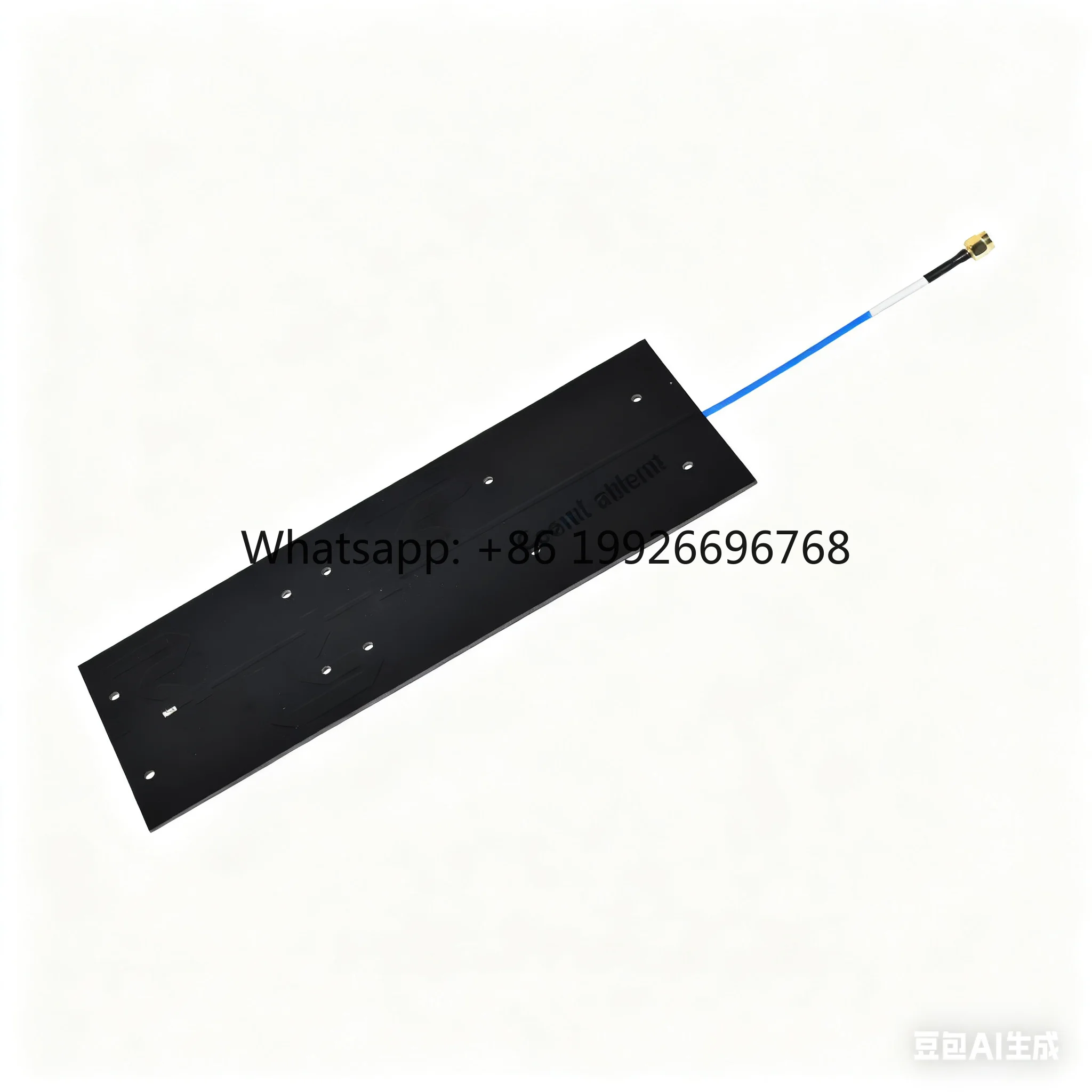 Taitong 600-750MHz High Gain 4dBi Screw Mount Counter Gun Built-in PCB Directional Antenna 250x90x1.0mm Vertical Polarization