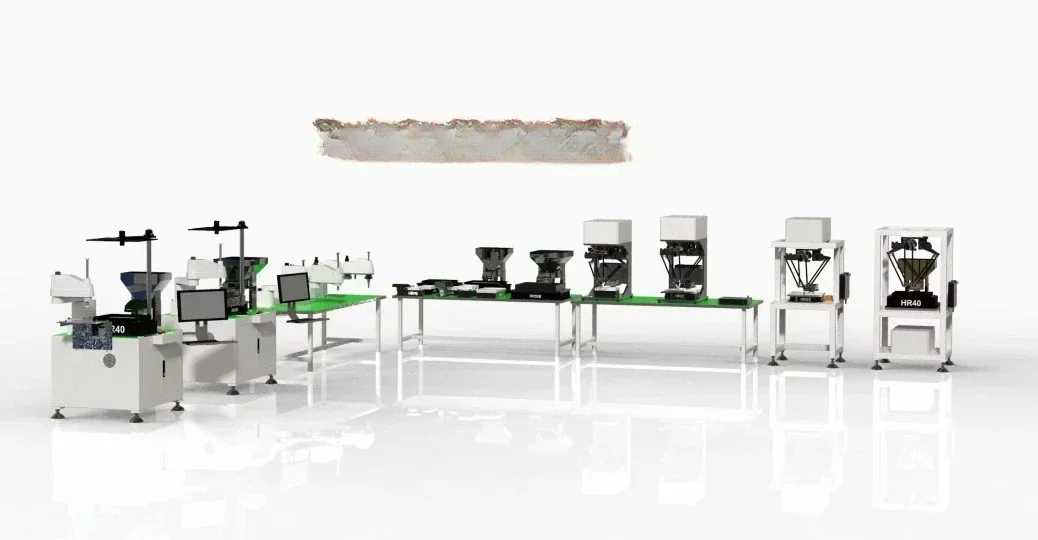 Spider manipulator  parallel ro bot flexible loading workstation supports customization
