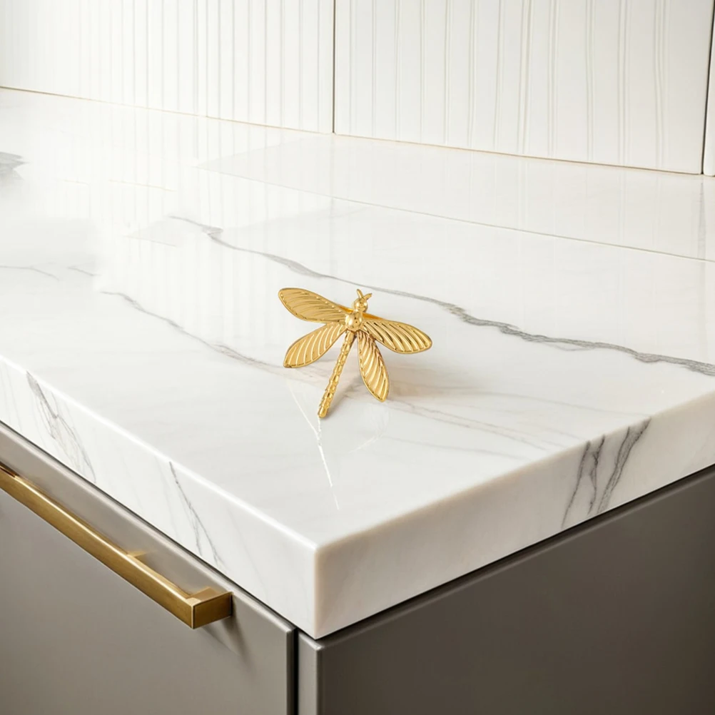 

6Pcs Dragonfly Gold Napkin Rings Metal Holders Elegant Table Decor Wedding Party Holiday Dining Decoration Metal Napkin Rings