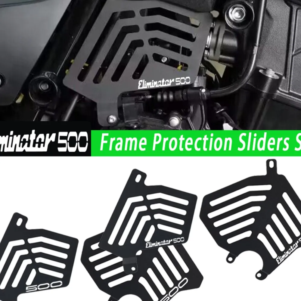 

2026 Motorcycle Engine Cover Clutch Cover Protection Set For Kawasaki ELIMINATOR 500 Eliminator 500 2024 2025 2027 Accessories