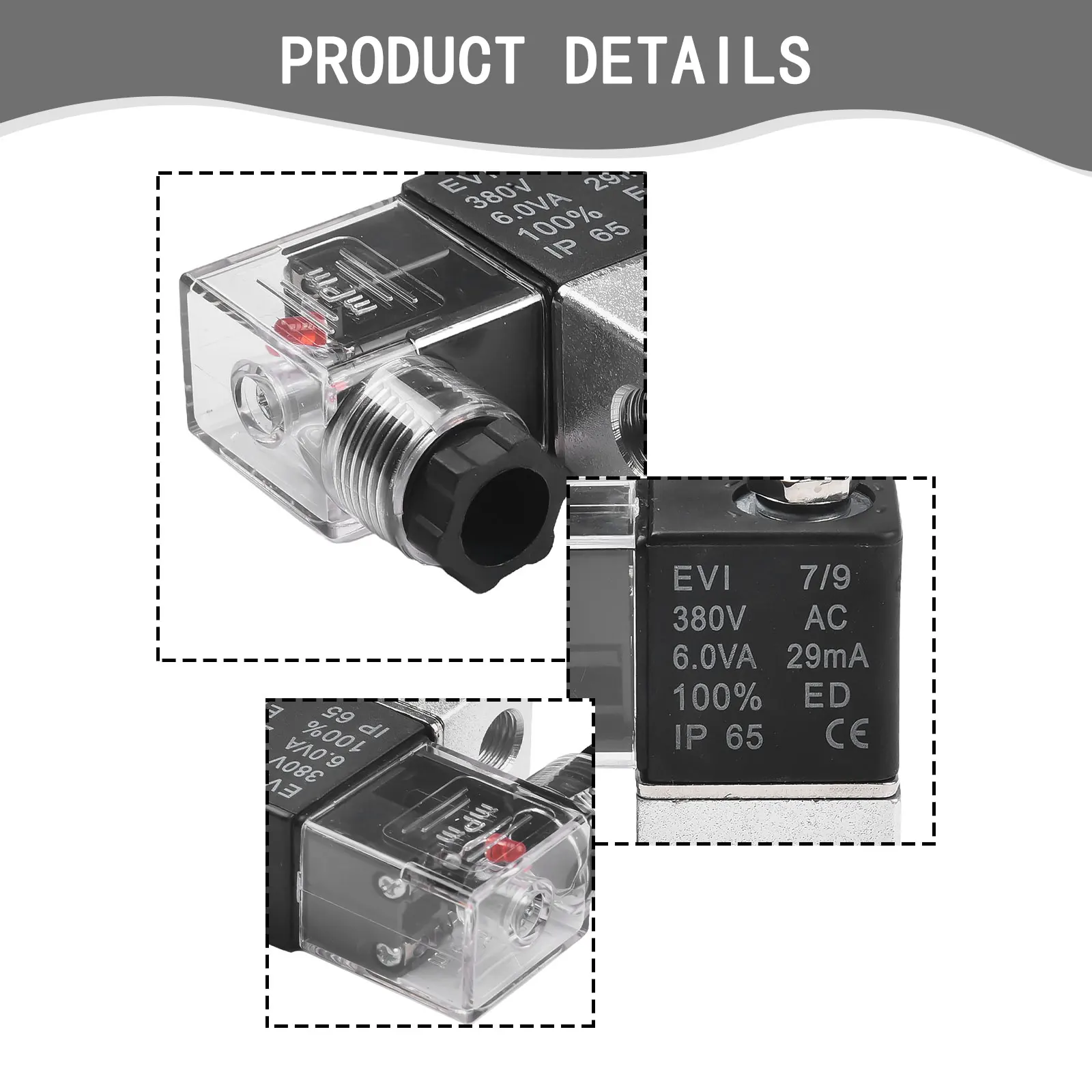 

Электромагнитный клапан воздушного компрессора 380 В с функцией проверки выхлопных газов Компактный дизайн для ограниченных помещений и бесшумной работы