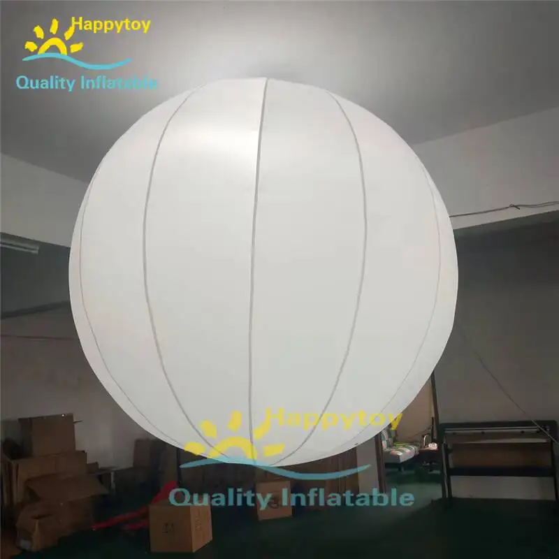 USA Party Decoratieve 2M Opblaasbare Hangende LED Ballon/Verlichting Ballon Voor Feestdecoratie