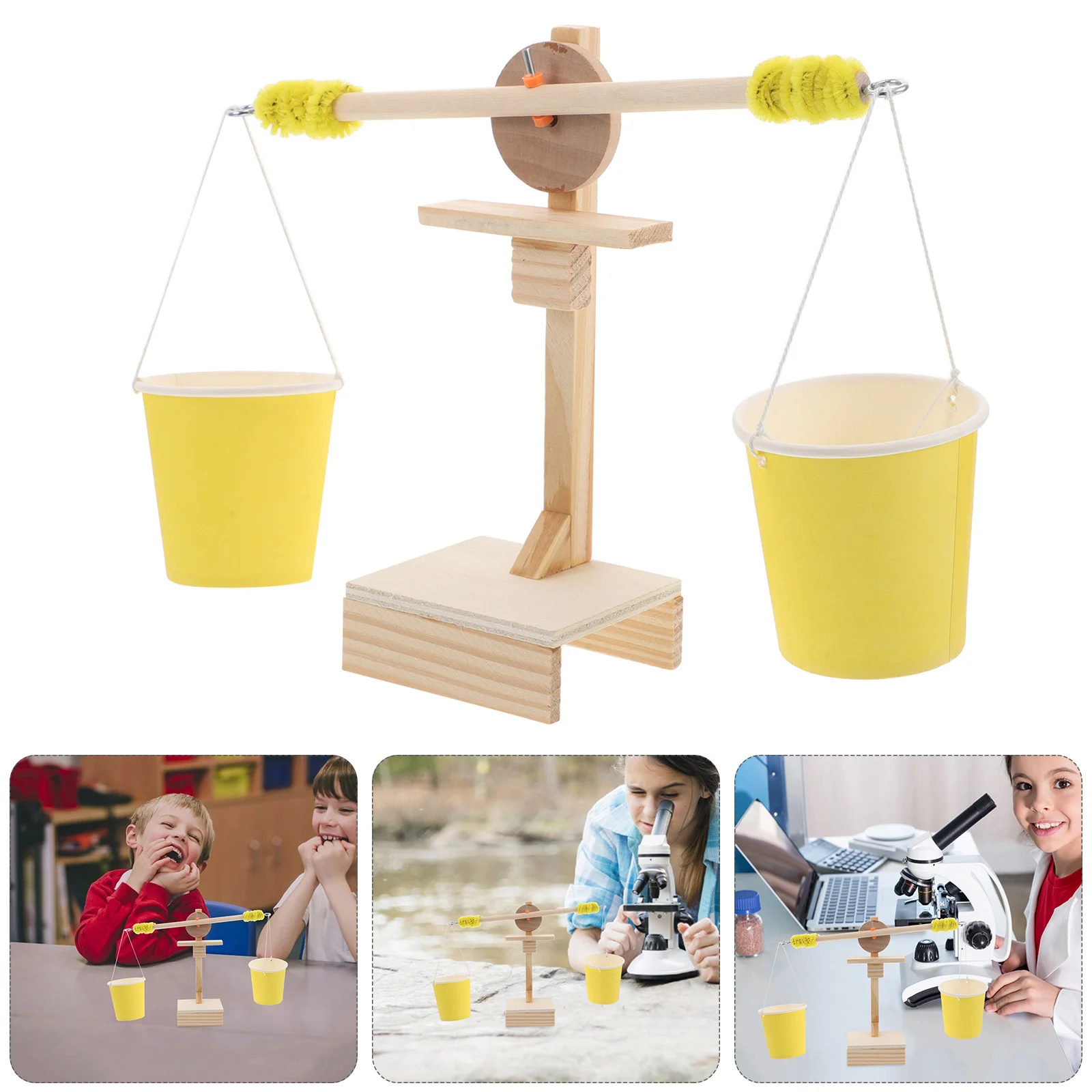 

Nestable Pan Balance Pan Balance Double Balance Scale STEM Balance Scale Kids DIY Science Experiment Kit Classroom Pan Balance T