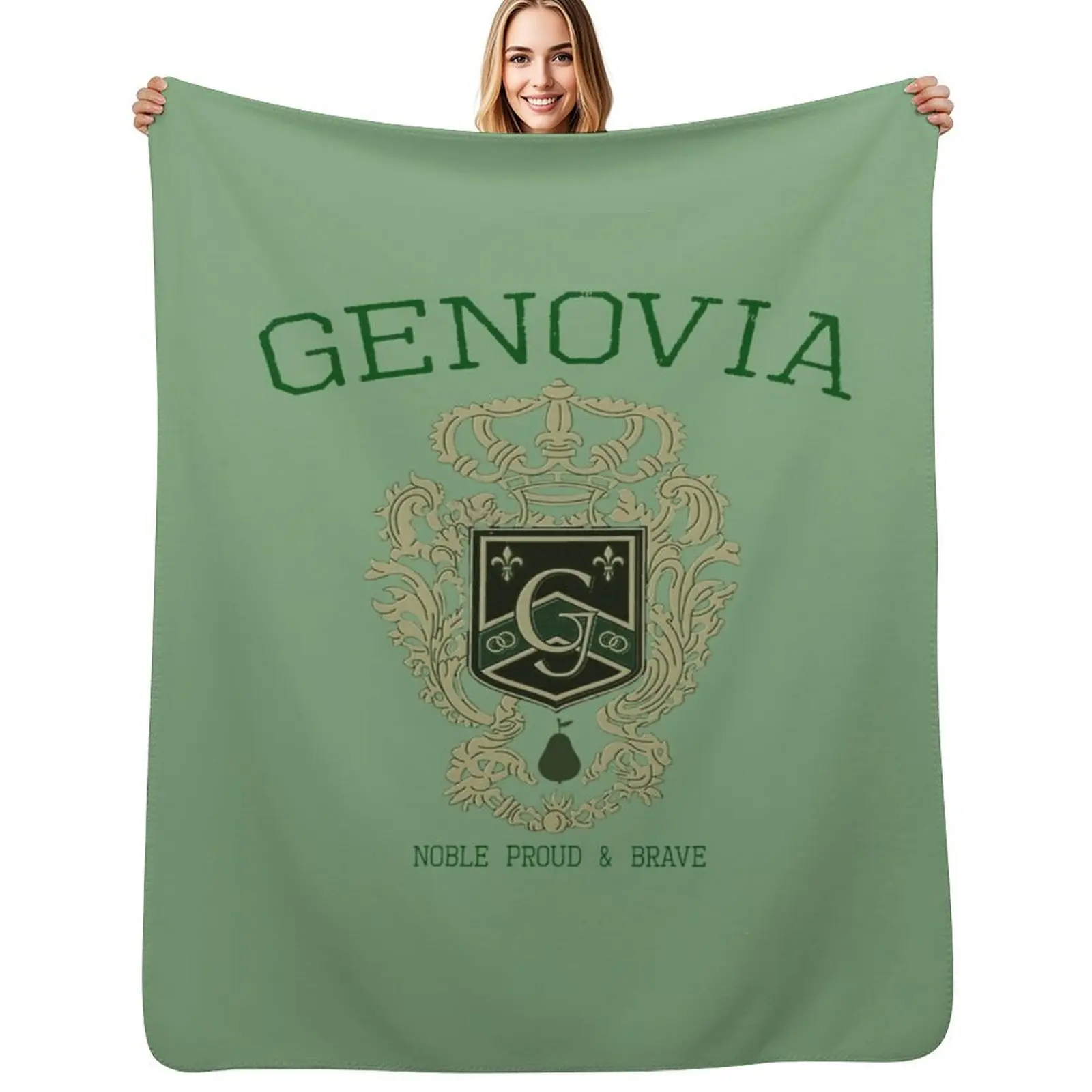 

GENOVIA - THE PRINCESS DIARIES. Throw Blanket Soft Warm Blanket Gift for Grandparents