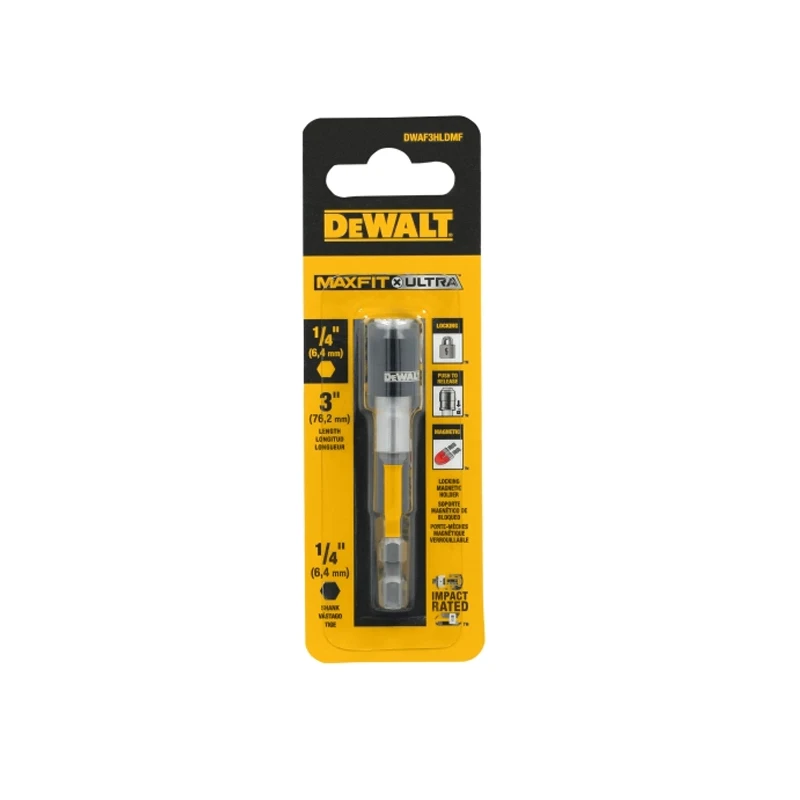 Imagem -03 - Dewalt-aço Suporte Bit Magnético Driver Acessórios Ferramenta Elétrica No. Dwa3thldmi Dwaf3hldmf