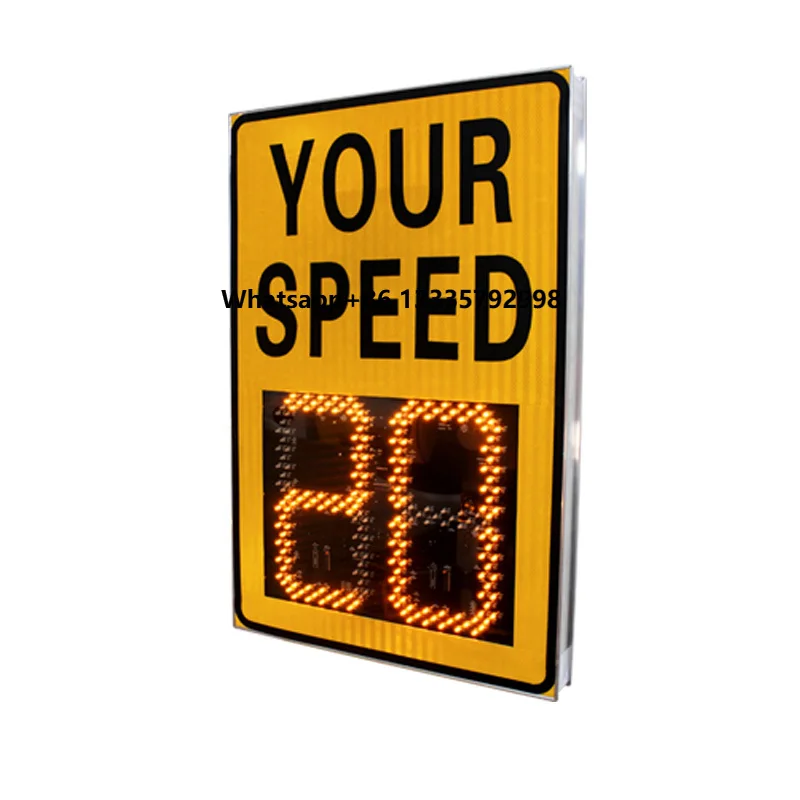 

18 Years Factory Price Car Speed Testing radar Detection Device Digital Speed Indicator radar Outdoor Led Traffic Speed Sign