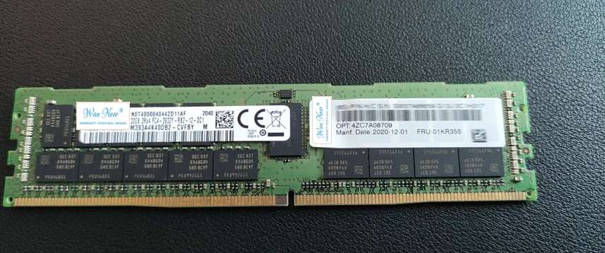 

Для 01KR355 4ZC7A08709 32G DDR4 2933Y ECC REG