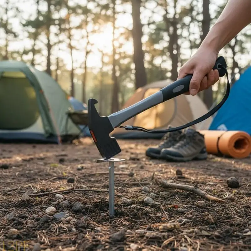 12PF Professional Carbon Steel Tent Hammer Hammer Camping Tent Hammer Home