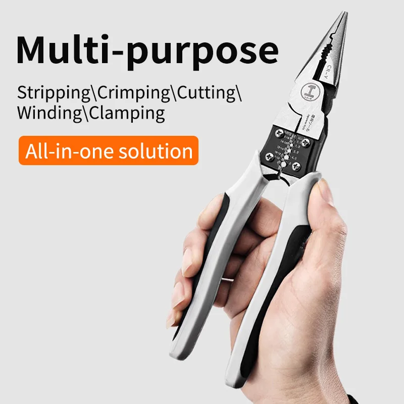 كماشة خضراء للكهربائيين أدوات أجهزة منزلية متعددة الوظائف موفرة للعمالة كماشة متخصصة لقطع أسلاك الفولاذ