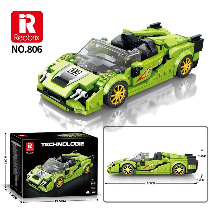 

480 шт. CULLINAN автомобильные строительные блоки 806 MOC кирпичи высокотехнологичные идеи комплект игрушек коллекция DIY подарок для детей и взрослых