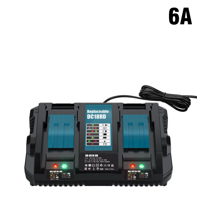 18V 5,0Ah Akku mit Ladegerät für Makita Akku 18V BL1850 BL1840 BL1830
