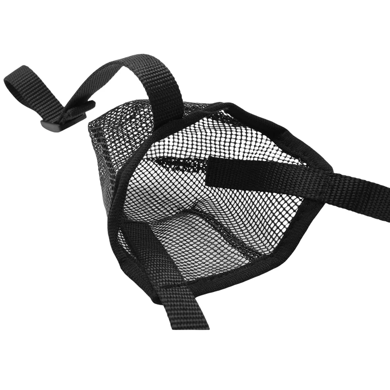 Dog Muzzle, Soft Mesh Muzzle For Small Medium Large Dogs Labrador German Shepherd, Breathable Adjustable Muzzles