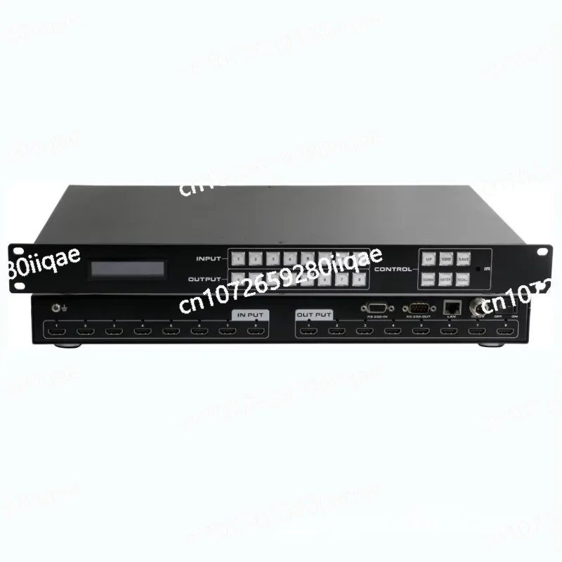 8X8 HD switch matrix 4k 8 in 8 out matrix switcher