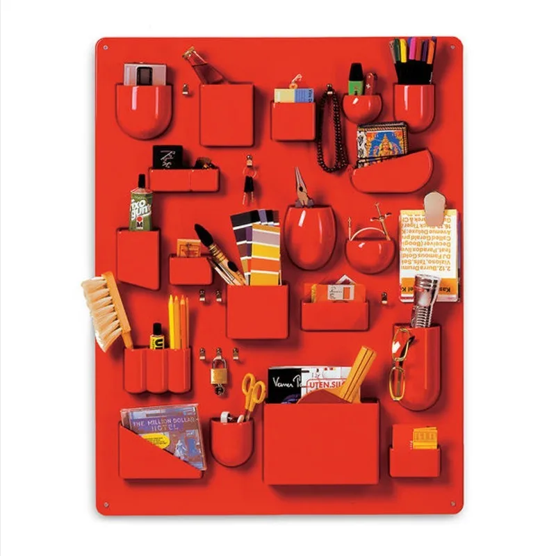 Genuine wall-mounted storage box wall rack multi-functional rack