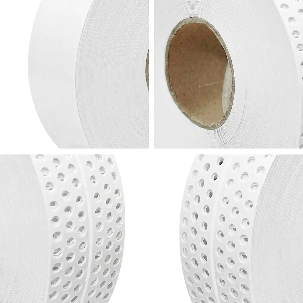 Self-Adhesive Drywall Joint Tape PVC Corner Rail Drywall Plasterboard Joint Tape Sealing Tape For Wall Repair Edge Protection
