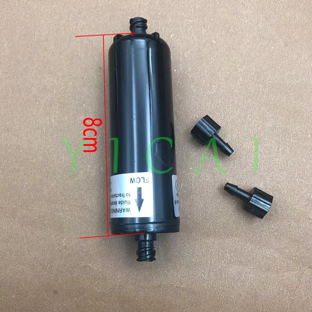 10pcs Capsule UV ink filter 5u 8cm long cylindrical Filter Flora Gongzheng Infiniti Liyu Myjet Witcolor flatbed inkjet printer