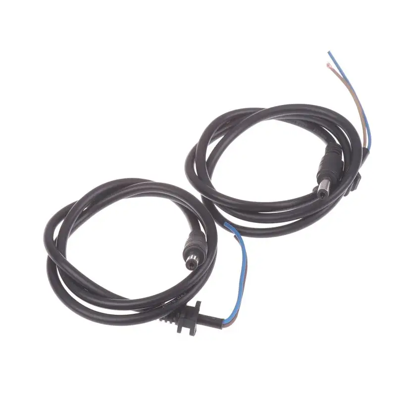 DC2.1 DC2.5 Charging Plug for E Bike 36V 48V Li ion Battery Heavy Duty Round Charger Head for Safe Fast Charging