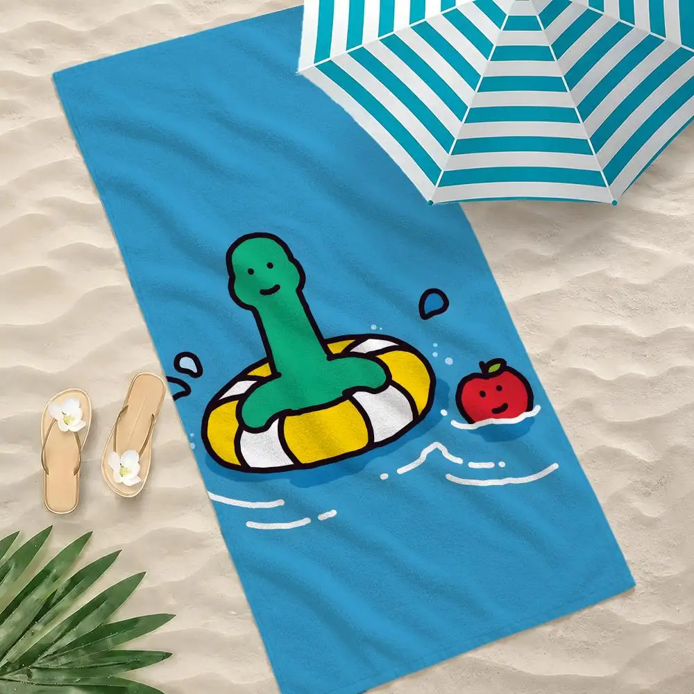 Character JOGUMAN Towel Towel Beach Towel Oversized Quick Dry Towel Absorbent Soft Swim BeachTowels for Men Women