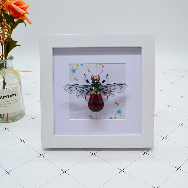 Opere d'arte fatte a mano kit di insetti elettronici fai da te giocattoli educativi per bambini Cutebee artigianali creativi