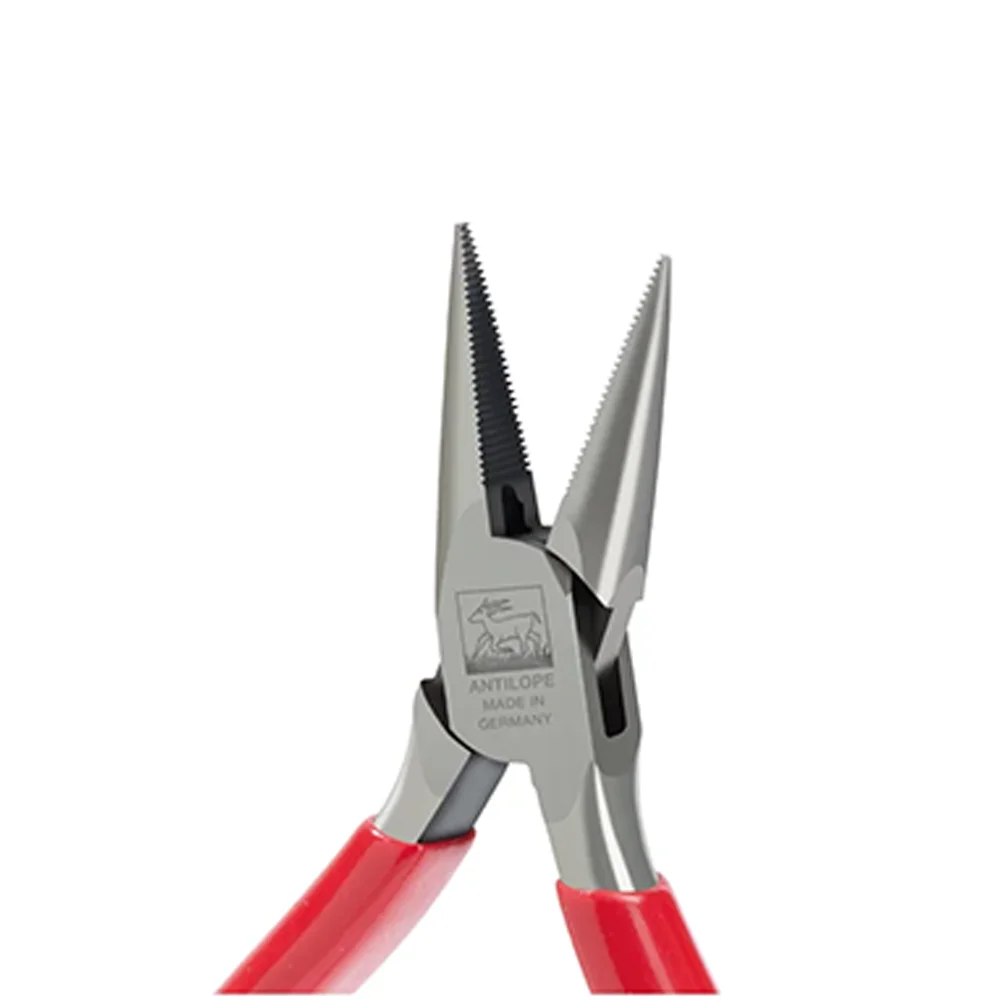 ANTILOPE 130mm Chain Nose Pliers No Spring With Cut Serrated Jaw Precision Pliers Jewelry DIY Holding Tools