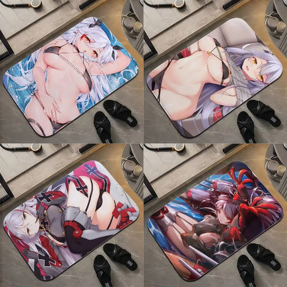 

Prinz Eugen Azur Lane Sexy Anime Girl Floor Mat Printed Large Carpets Room And Bedroom Carpets Bathroom Anti Slip Door MATS Sma