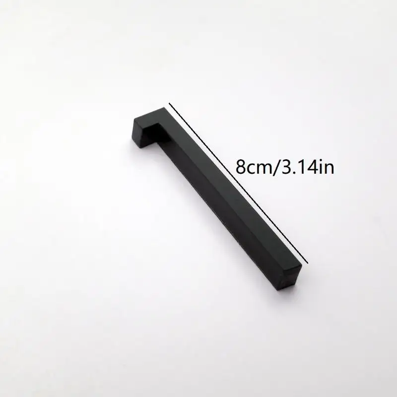 8CM Acrylic Digital Doorplate Mailbox 3D Address Board Suitable For Home, Apartment, Hotel, And Hotel Digital Signage DIY