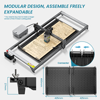 Atomstack AF3 Matrix Detachable Working Panel Set with Fixtures Foldable Laser Cut Protection Board 460*425mm
