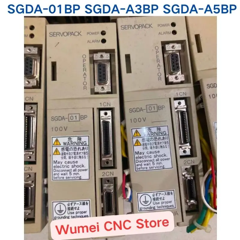 

1 шт. Б/у, проверенный, исправный оригинальный сервопривод SGDA-01BP SGDA-A3BP SGDA-A5BP