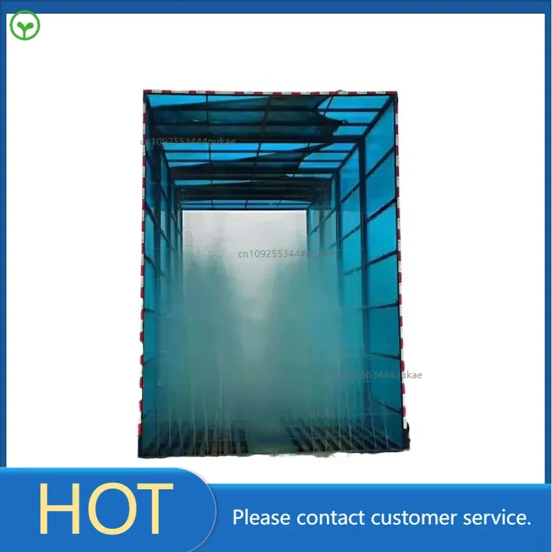 Fully enclosed car washing machine at construction site, fully automatic induction washing machine, high pressure gantry