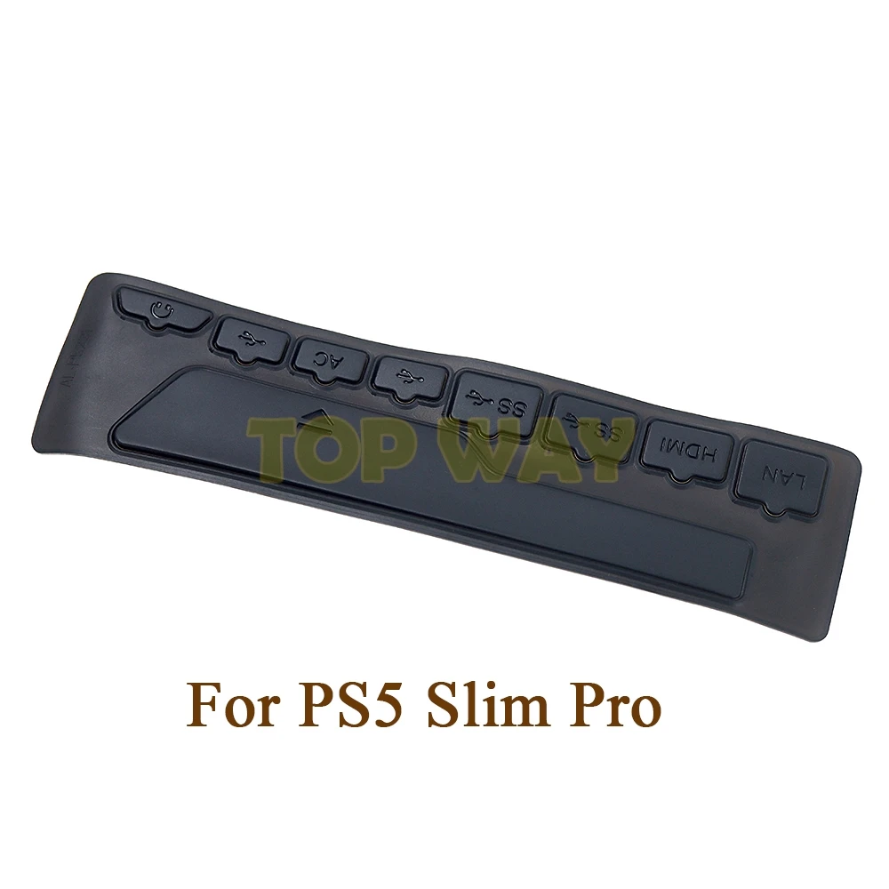 2 zestawy silikonowych wtyczek przeciwpyłowych do konsoli PS5 Pro Slim z interfejsem USB Osłona przeciwpyłowa do konsoli PlayStation 5 Slim/Pro