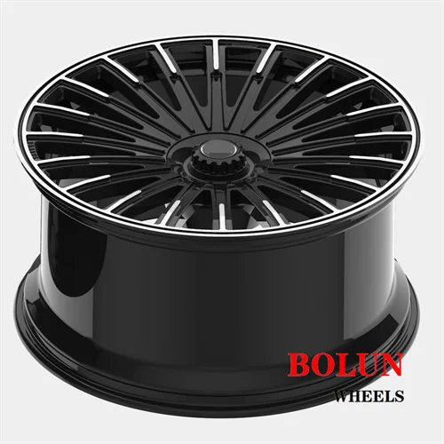 Bolun Concave Custom 24x10 24x12 Кованые колеса с черной обработанной поверхностью, новый сорт, алюминий для Mercedes G Class Direct China