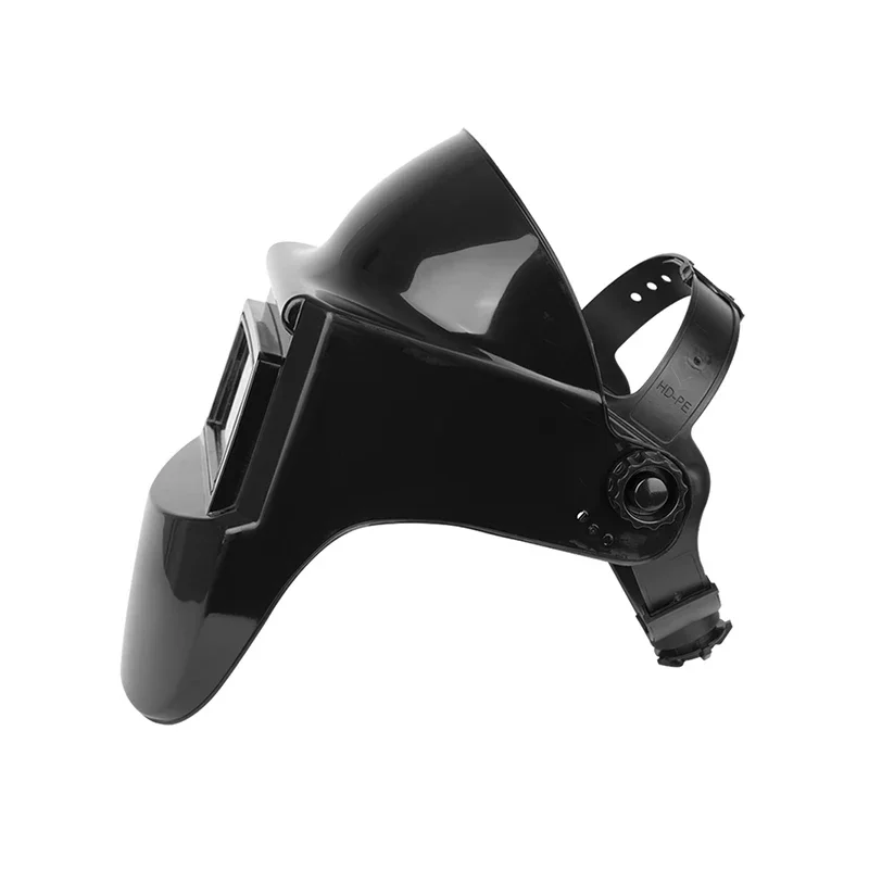 หมวกกันน็อคเชื่อม Solar Auto-Darkening, อาร์กอน Arc Welding Head-Mounted Face Shield, แบบพกพาไฟฟ้าเชื่อมโล่
