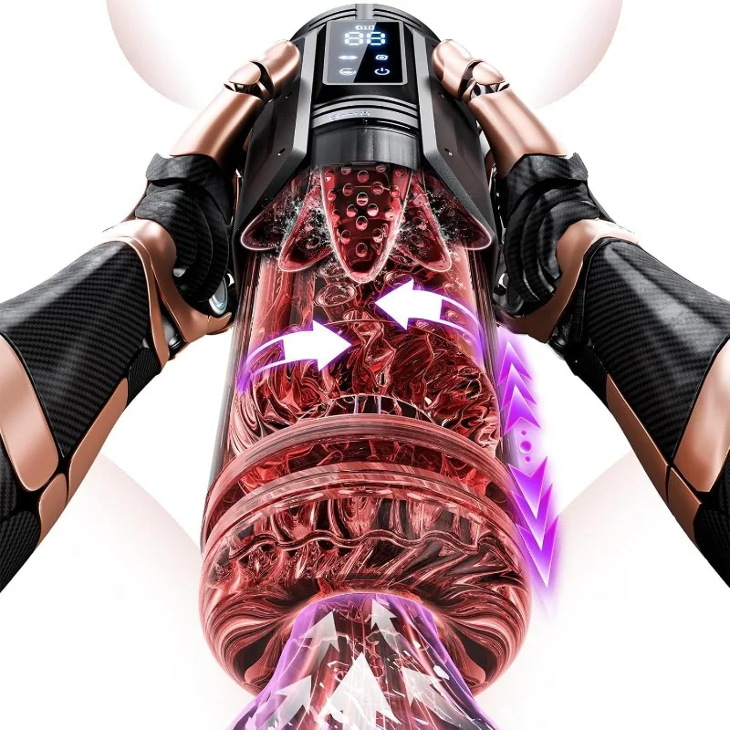 جهاز استمناء للرجال ألعاب جنسية للبالغين مضخة القضيب مكبرة تطبيق مطور آلات جنسية أوتوماتيكية جهاز مص دوار