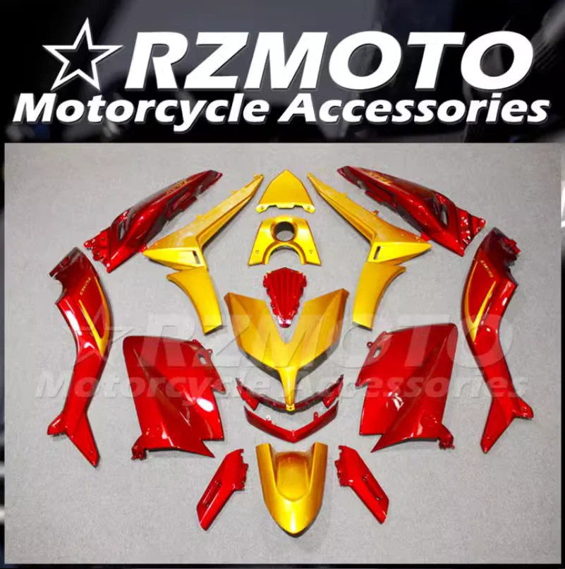 

Injection Mold New ABS Whole Fairings Kit Fit for YAMAHA Tmax 530 2015 2016 15 16 Bodywork Set Custom Red Golden