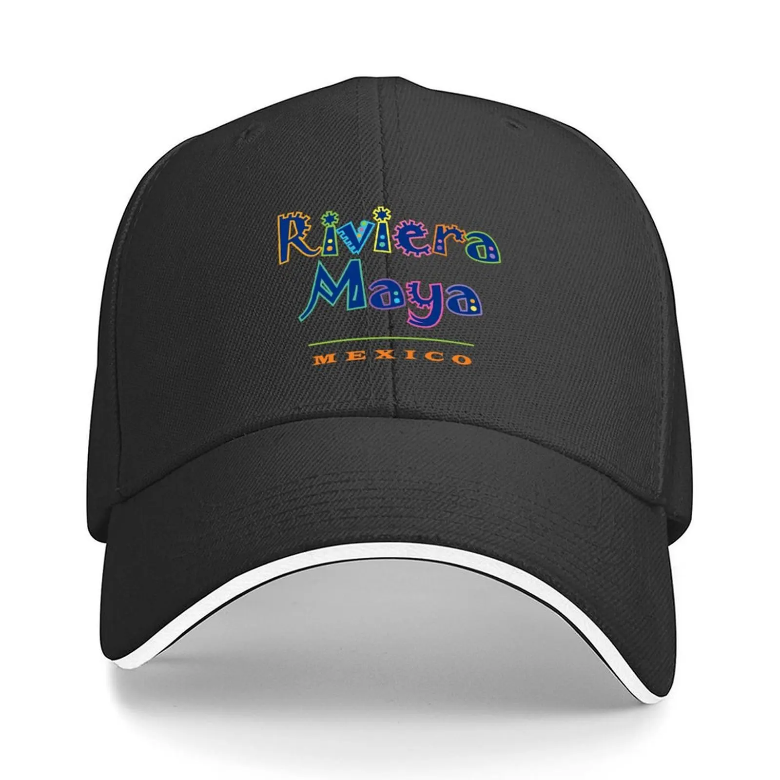 

Riviera Maya Mexico Baseball Cap Gentleman Hat luxury caps Hat Man Luxury derby hat Men's Baseball Women's