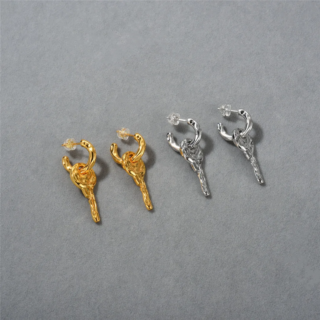 European And American Niche Design Style Detachable Keychains With Unique Style, Minimalist Fashion, Elegant And Versatile Earri