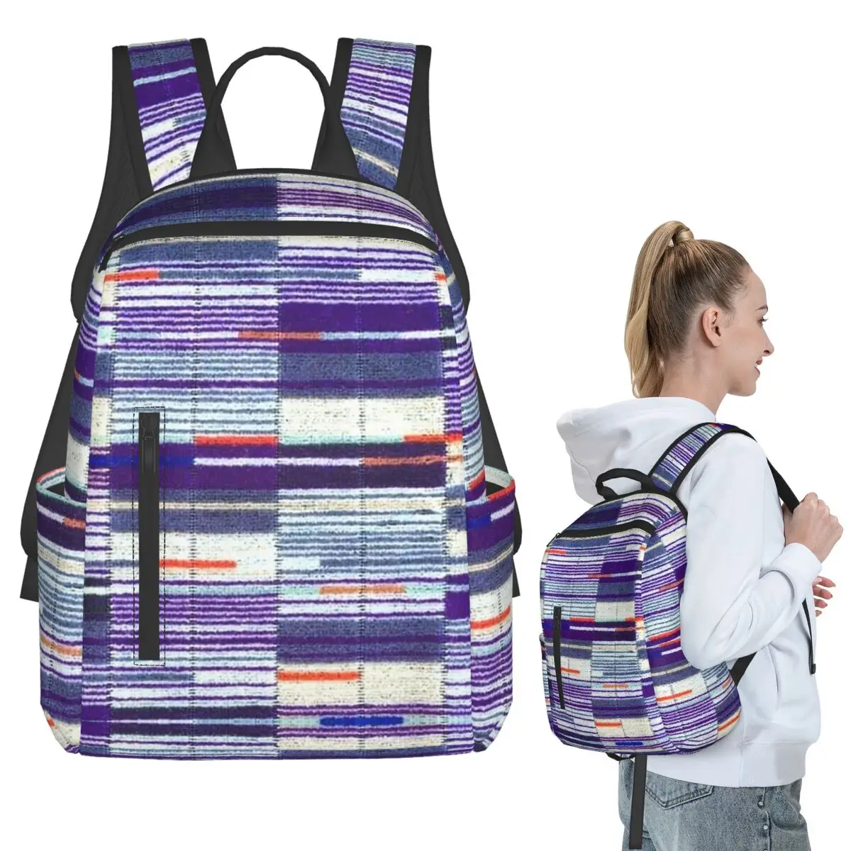 

Рюкзак с чехлом на сиденье Elizabeth Line Underground Moquette, студенческая сумка для книг для мальчиков и девочек, детские компьютерные сумки на плечо для мужчин и женщин