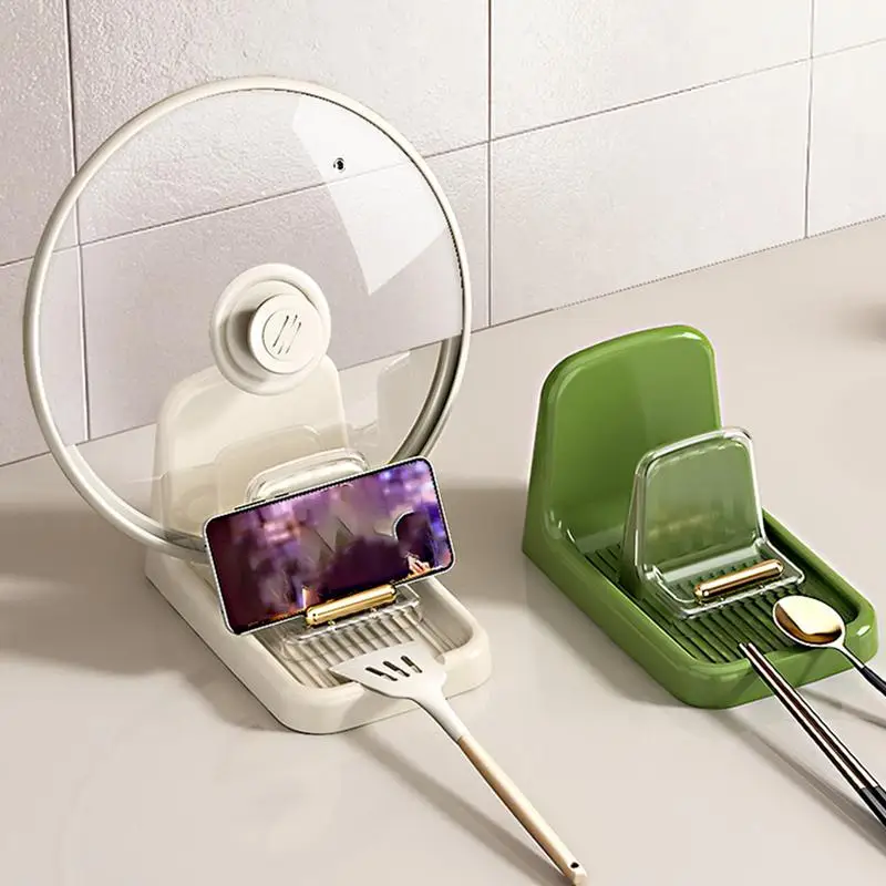 Kitchen Cabinet Organizers For Pots And Pans Foldable Stainless Steel Plate Dish Holder Shelf Tableware Multifunctional Rack