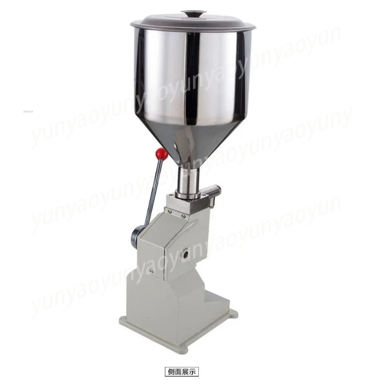 Manual Hand Pressure Paste Honey Quantitative Liquid Bottle Liquid Beverage Liquid Filling Machine Manual 5-100ml Uncharged
