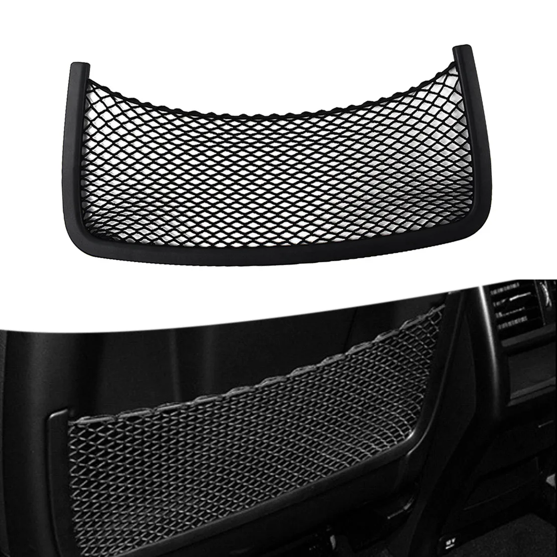 

1669100003 Car Front Seat Rear Back Storage Pocket Net Black Fit For Mercedes Benz R-Class W251 ML W164 GL GLS GLE W166